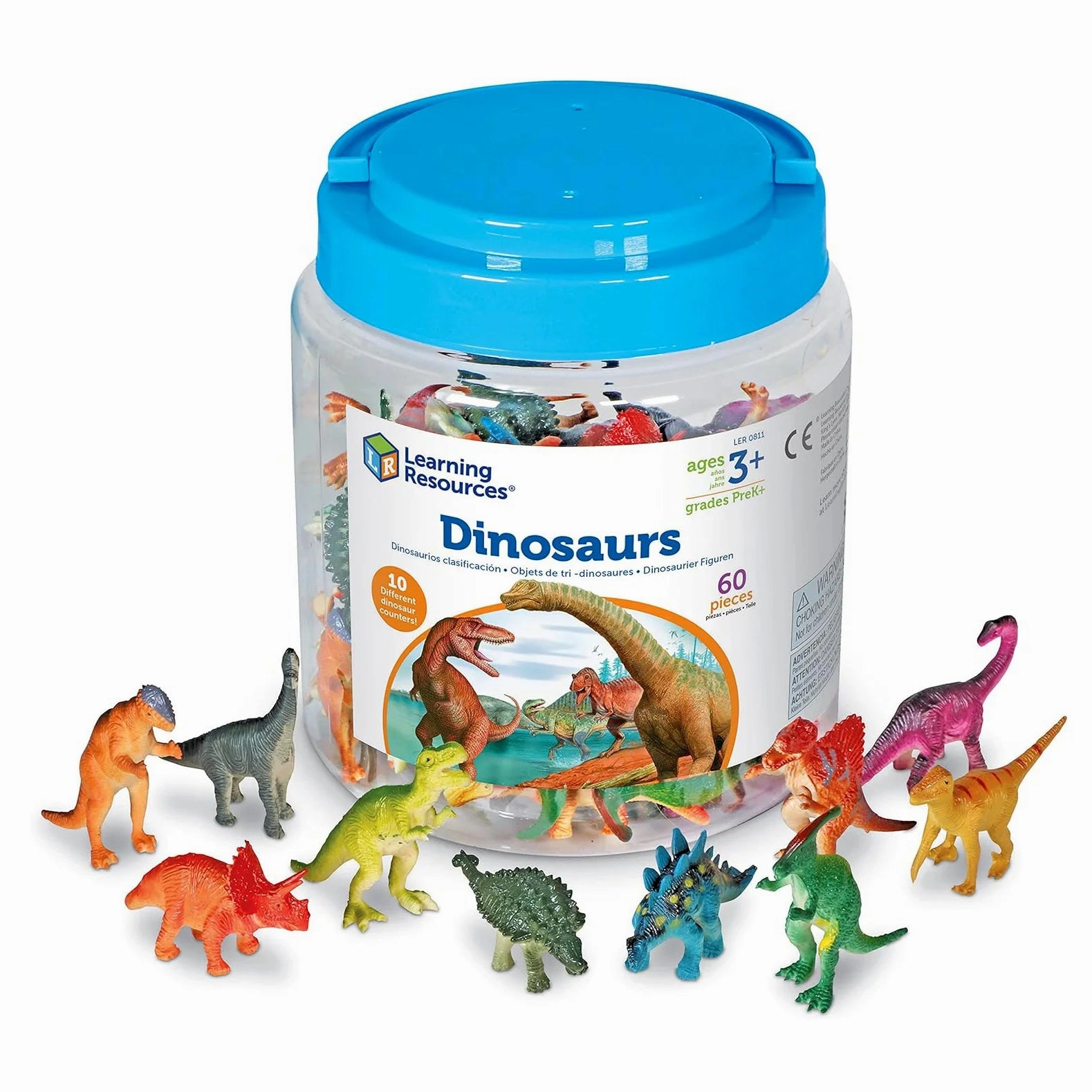 Constant Companion Learning Resources Dinosaur Counters (Set of 60)