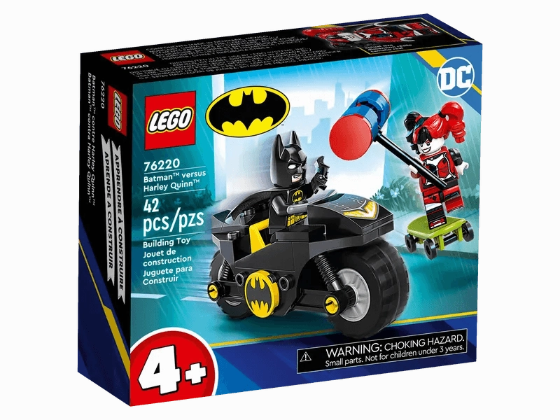 Impressionist Art Evergreen Product LEGO BATMAN 76220 Batman Versus Harley Quinn