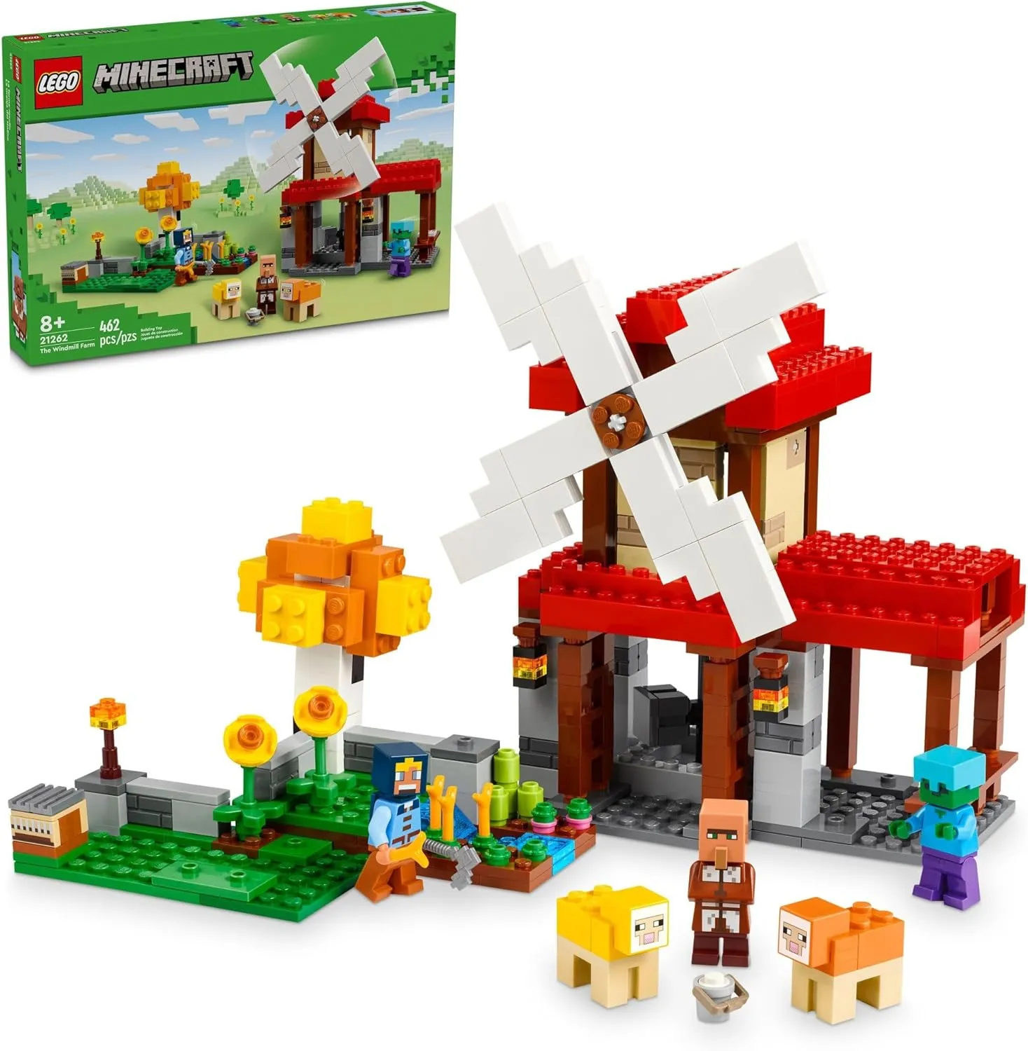 Arcade Game Lego 21262 - Minecraft The Windmill farm