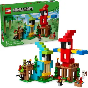 Lego 21282 - Minecraft The Parrot Houses Eco Friendly