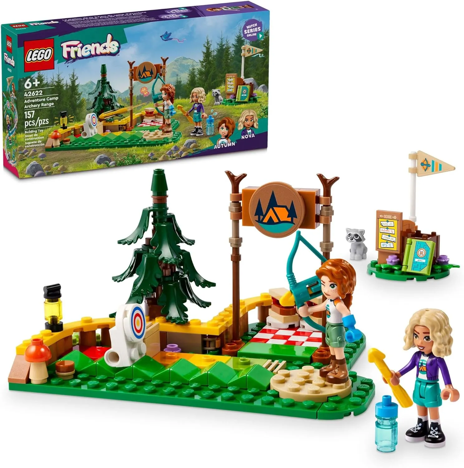 Lego 42622 - Friends Adventure Camp Archery Range Charming Treats