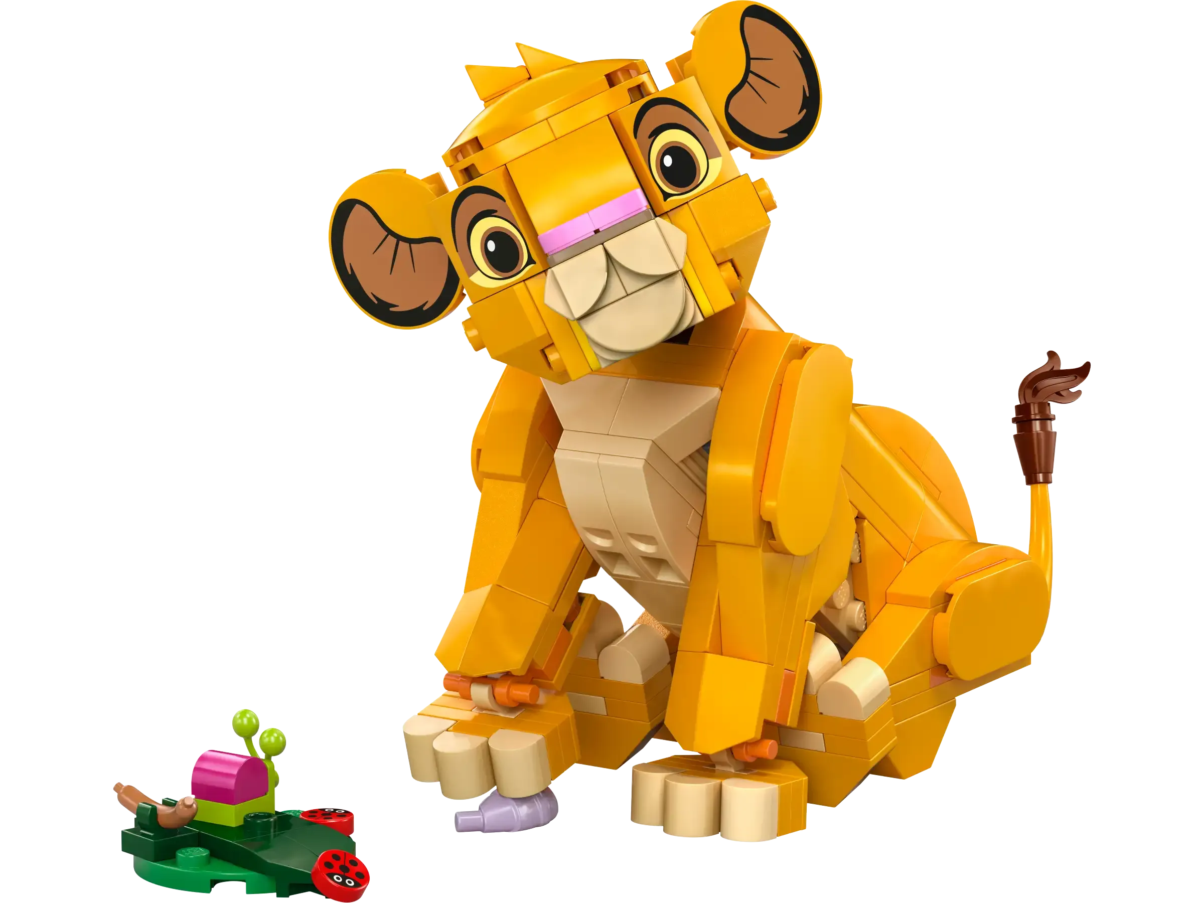 LEGO 43243 Disney Simba the Lion King Cub Biology Model Cyborg Design