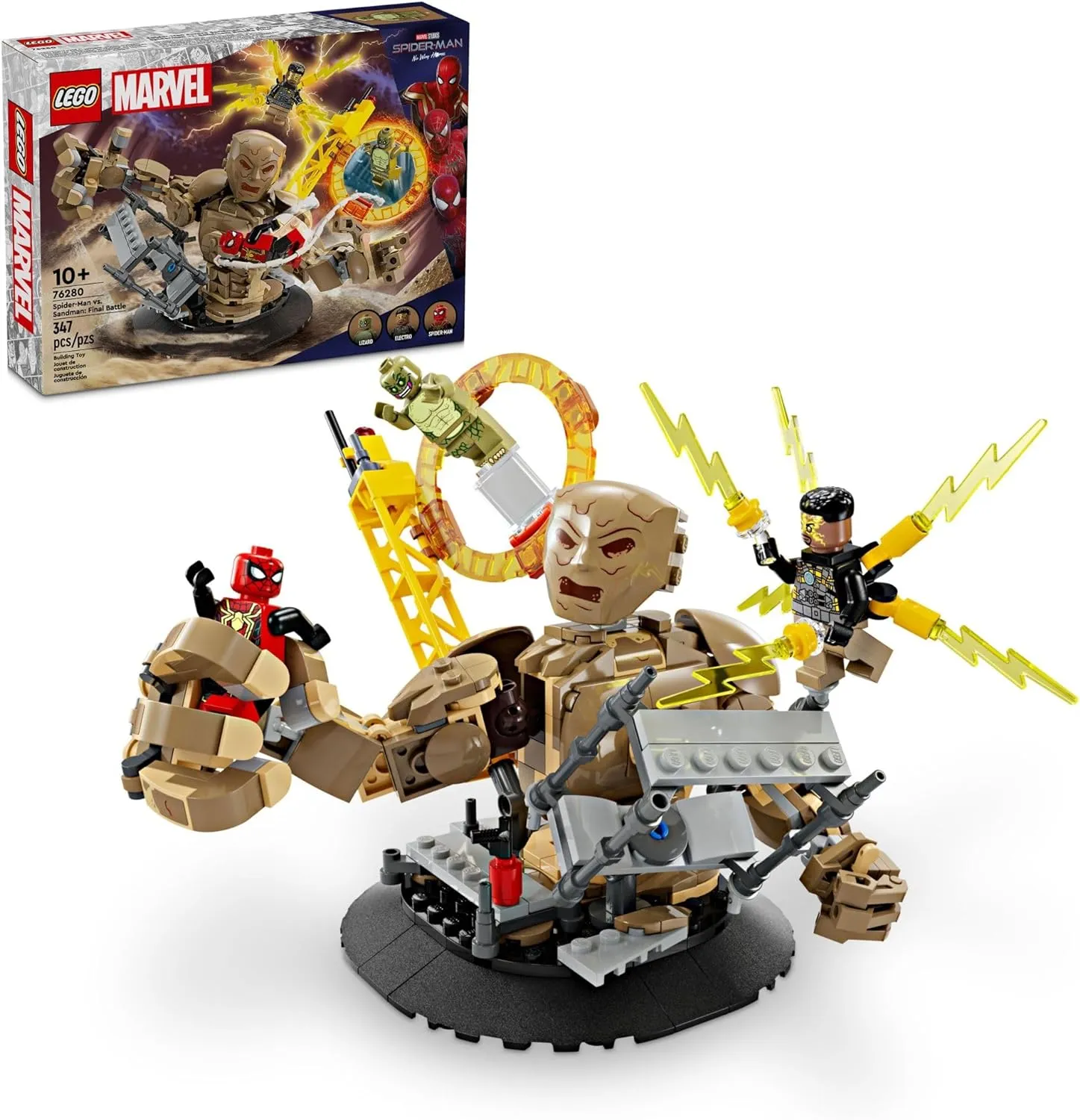 Lego 76280 - Marvel Spider-Man vs Sandman: Final Battle Mystical Designs