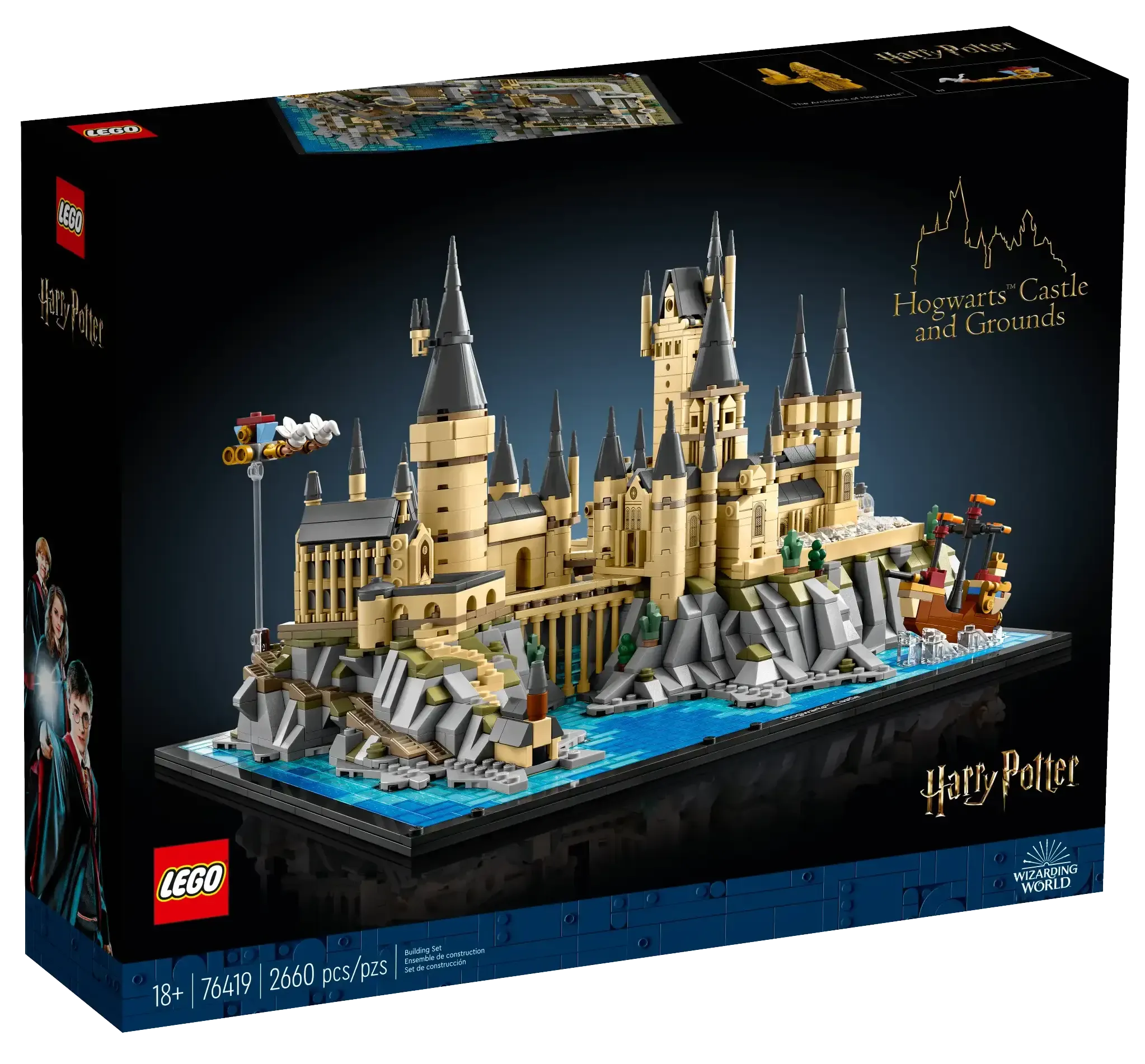 Artistic Sculpture LEGO 76419 HARRY POTTER Hogwarts Castle and Grounds