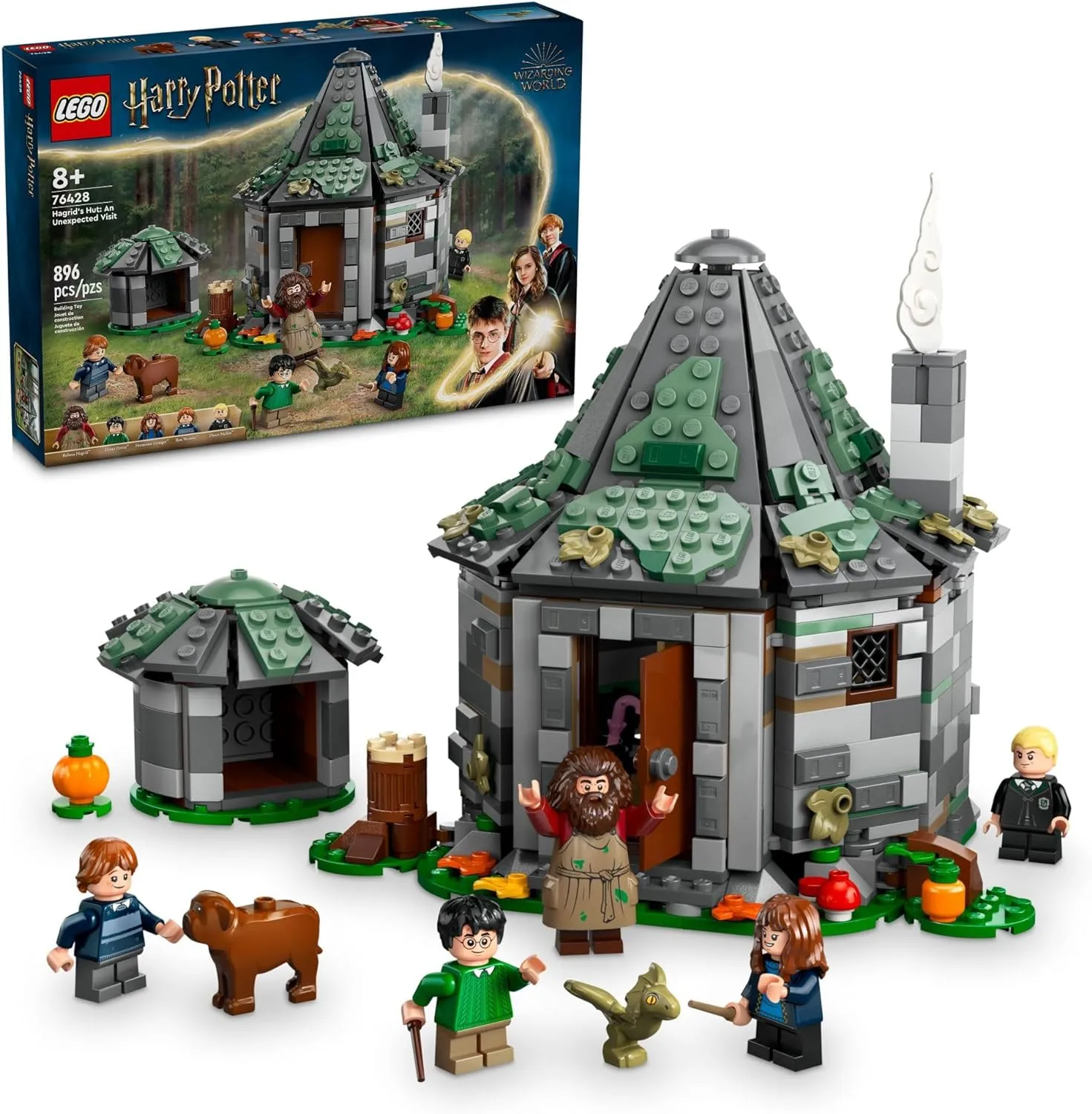 Lego 76428 - Harry Potter Hagrid's Hut: An Unexpected Visit Mystical Party