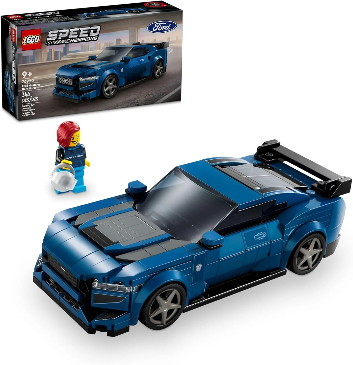 Lego 76920 - Speed Ford Mustang Dark Horse Scary Lights Eerie Lights