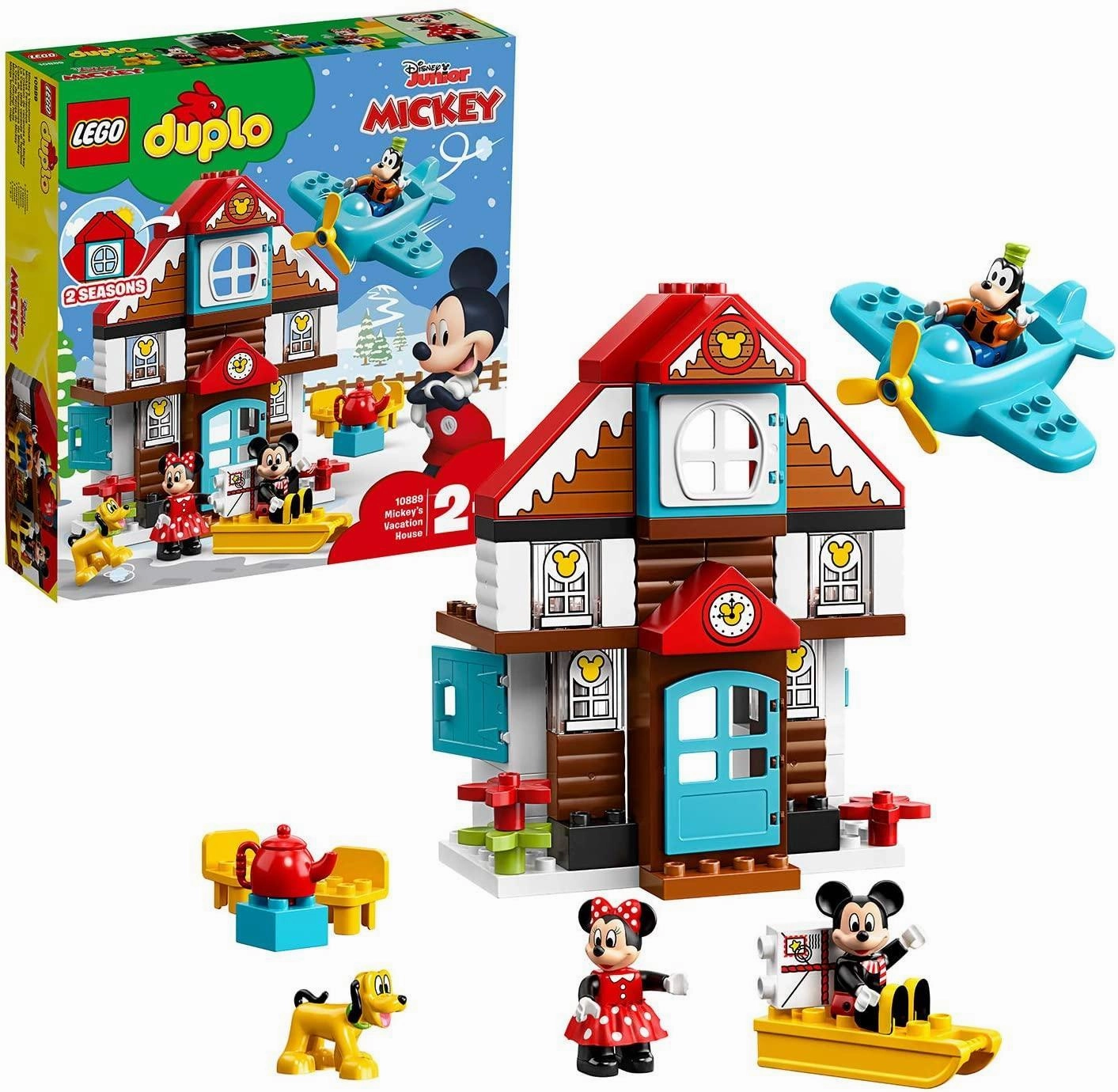 LEGO 10889 DUPLO Disney Mickey??s Vacation House Interactive Toy