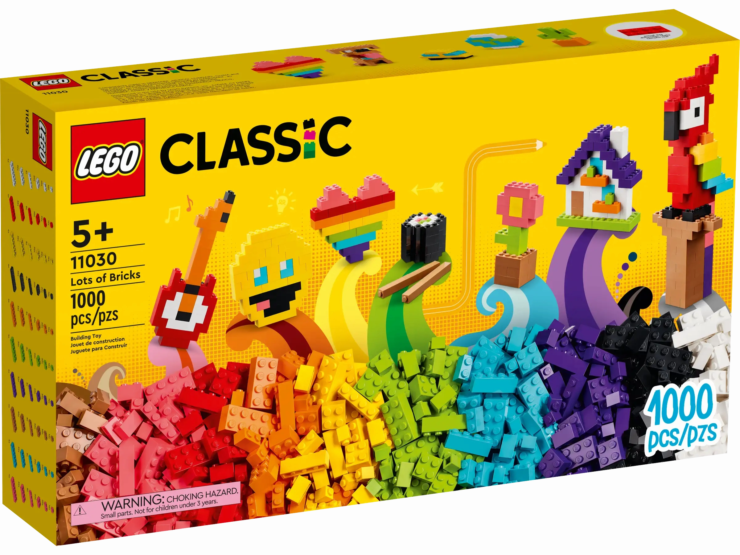 LEGO 11030 CLASSIC Lots of Bricks PVC Replica Gift Bundle