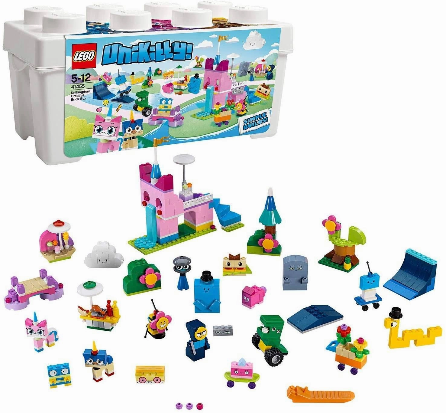 LEGO 41455 Unikingdom Creative Brick Box Rubber Toy Leisure Activity