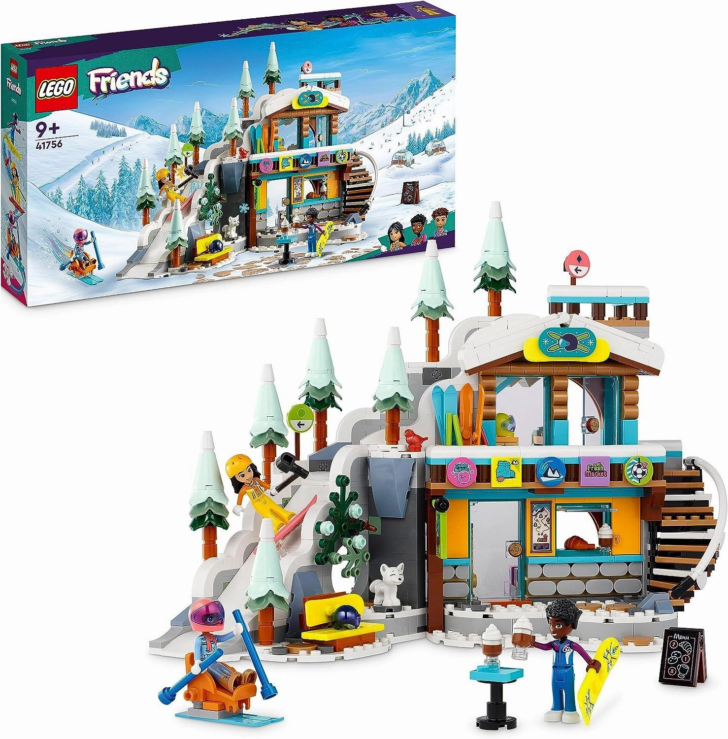 LEGO 41756 Friends Holiday Ski Slope and Caf?? Underground Scene Emerging Brand