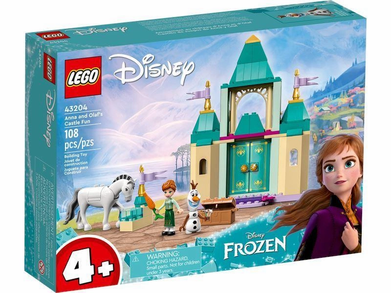 Spring Gift LEGO 43204 Disney Frozen Anna and Olaf's Castle Fun
