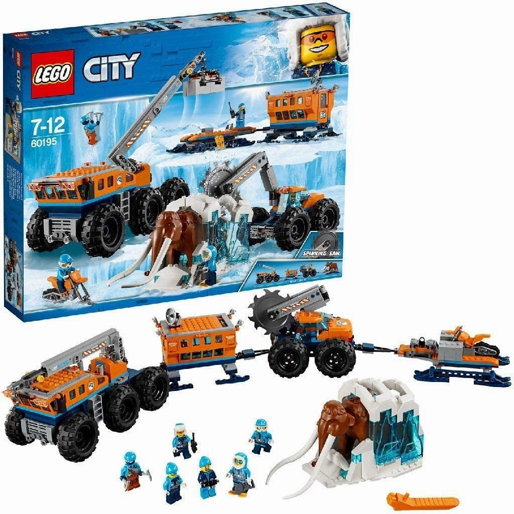 Posable Model LEGO 60195 CITY Arctic Mobile Exploration Base