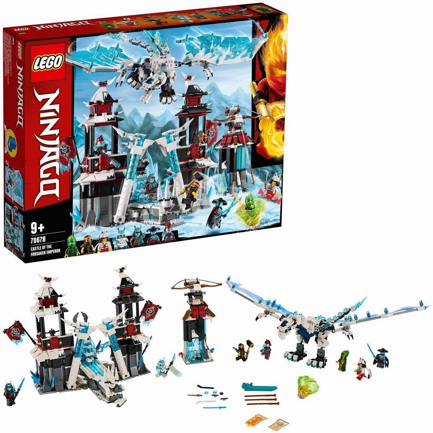 LEGO 70678 NINJAGO Castle of the Forsaken Emperor Adventure Game