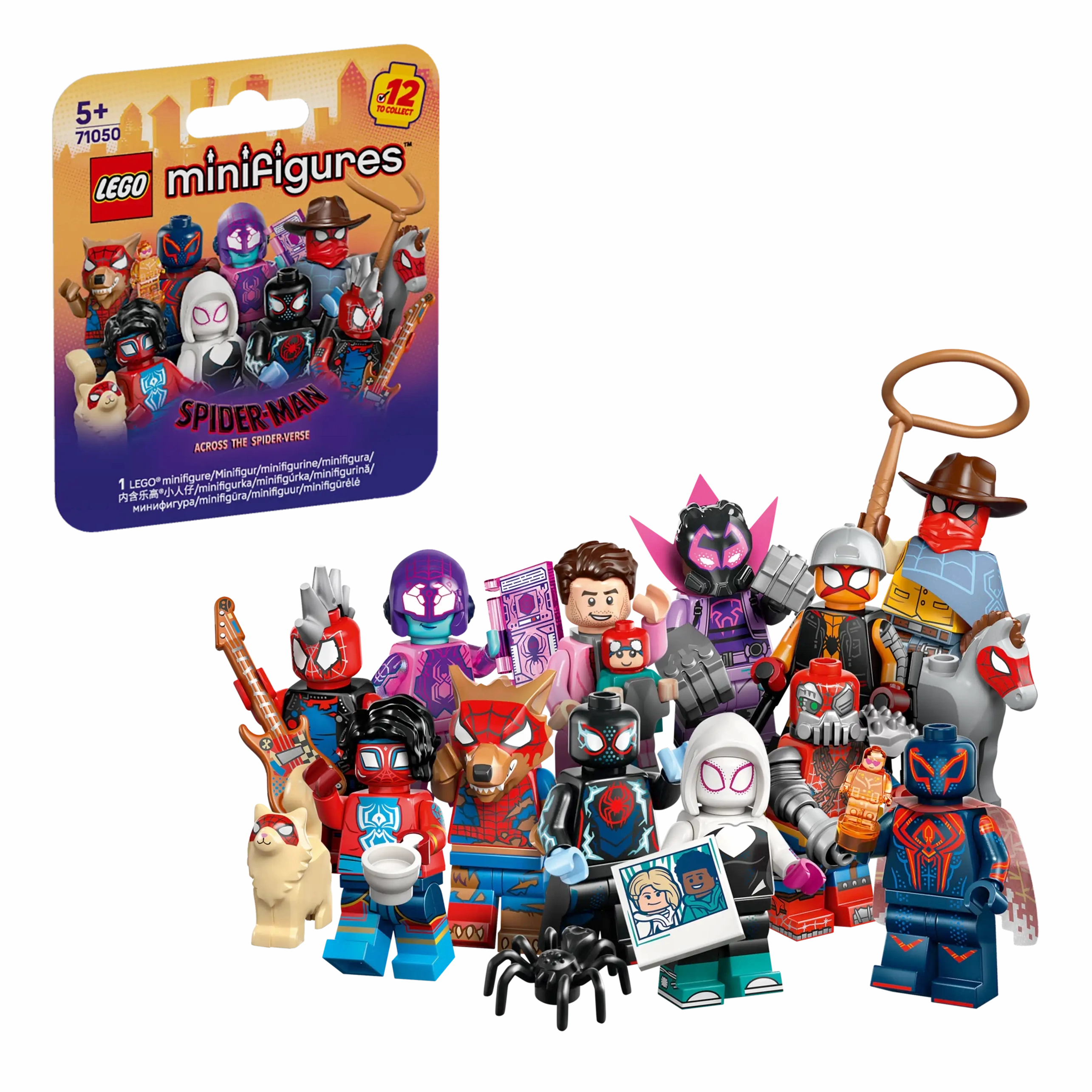 LEGO 71050 Spider-Man: Across the Spider-Verse Action Figure Protective Case