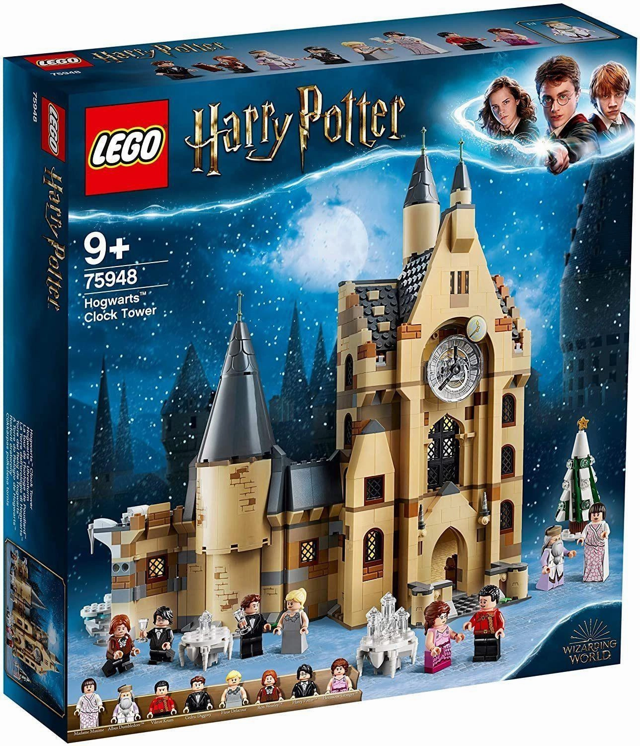 Fantasy Warrior LEGO 75948 Harry Potter Hogwarts Castle Clock Tower Toy