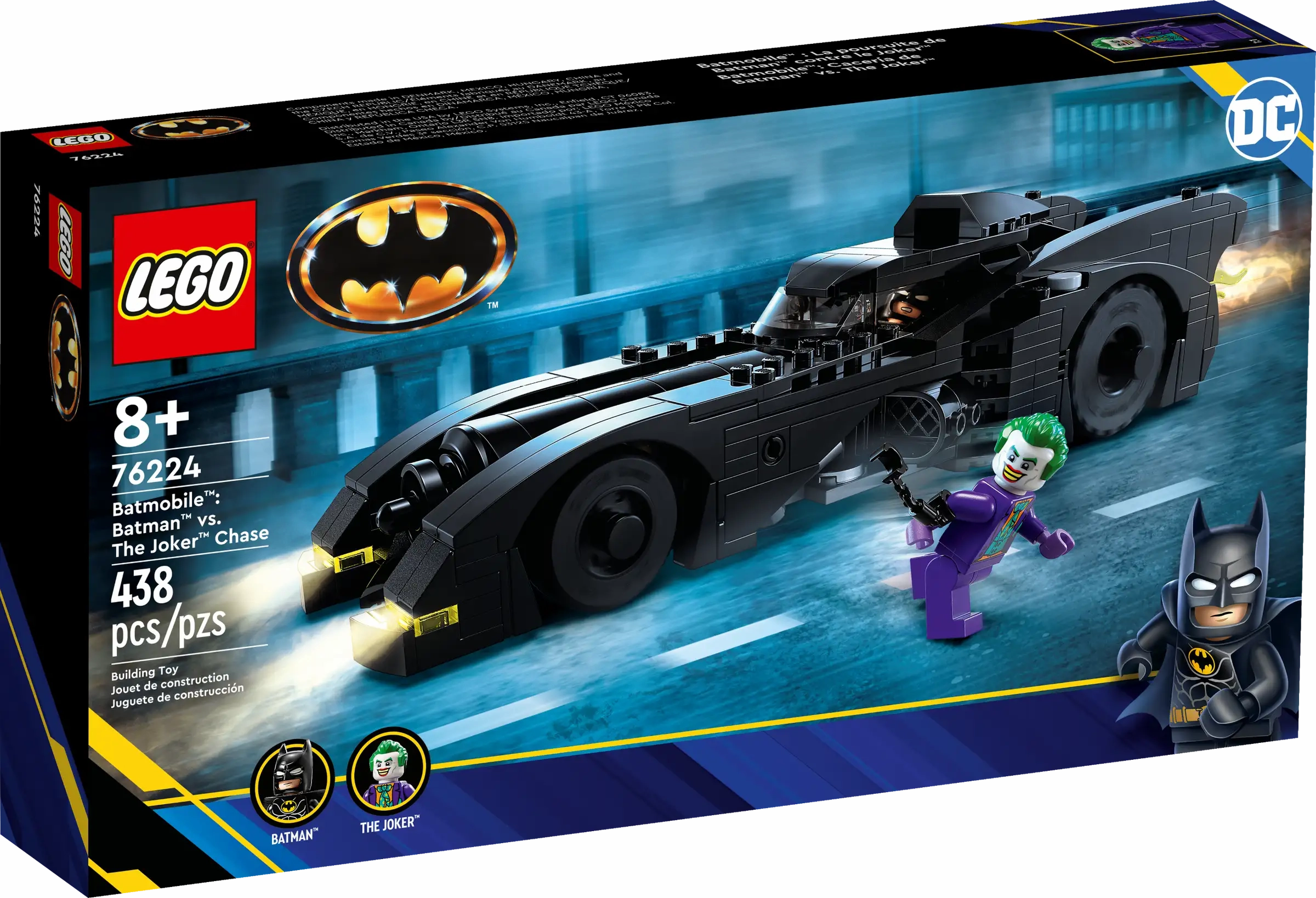 Medieval Knight LEGO 76224 Batmobile Batman vs The Joker Chase