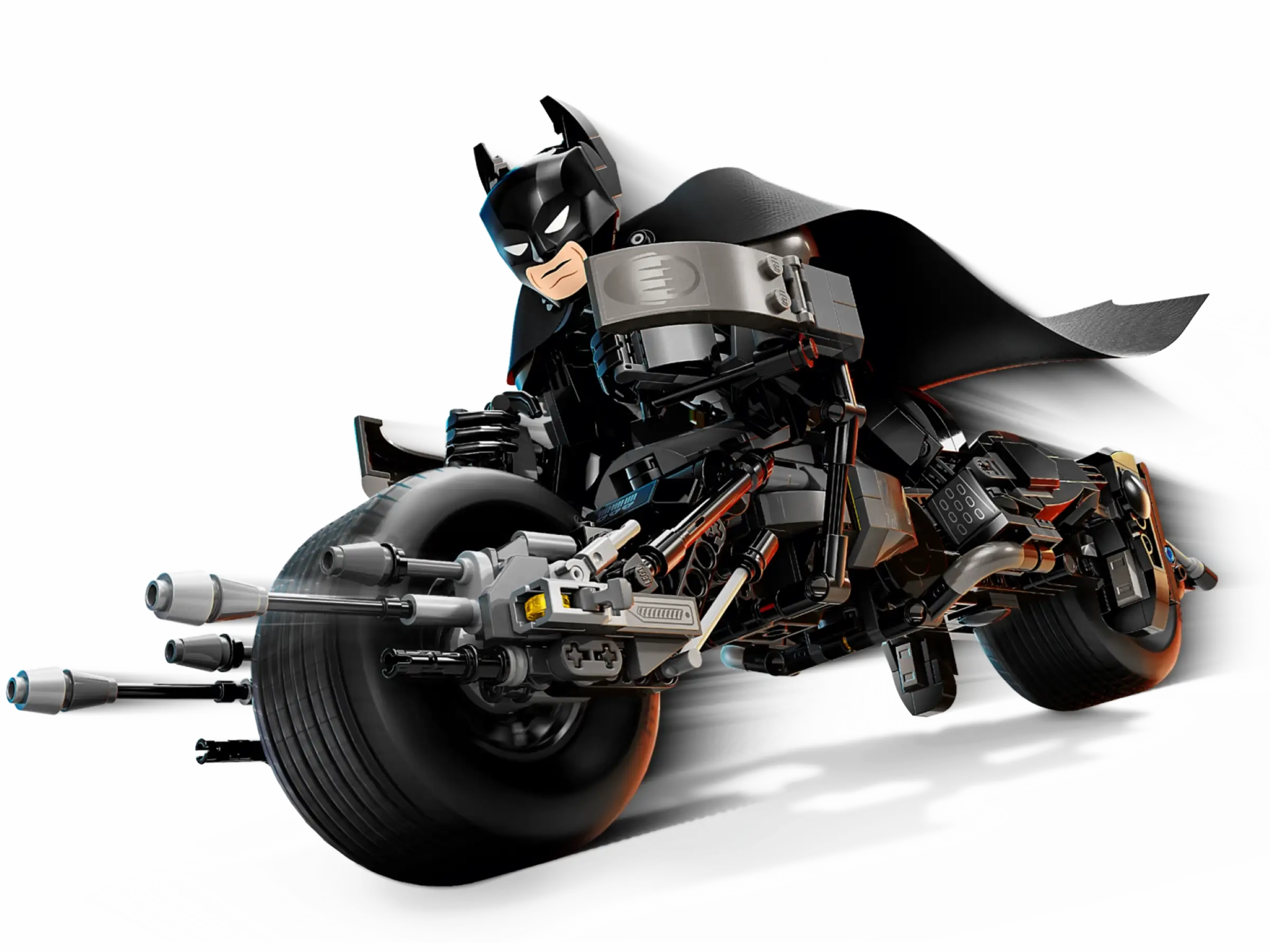 Desktop Replica LEGO 76273 DC Batman? Construction Figure and the Bat-Pod Bike