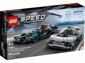 LEGO 76909 SPEED CHAMPIONS Mercedes-AMG F1 W12 E & Project One TV Series