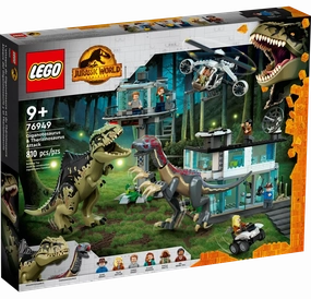 LEGO 76949 JURASSIC WORLD Giganotosaurus & Therizinosaurus Attack Museum Quality
