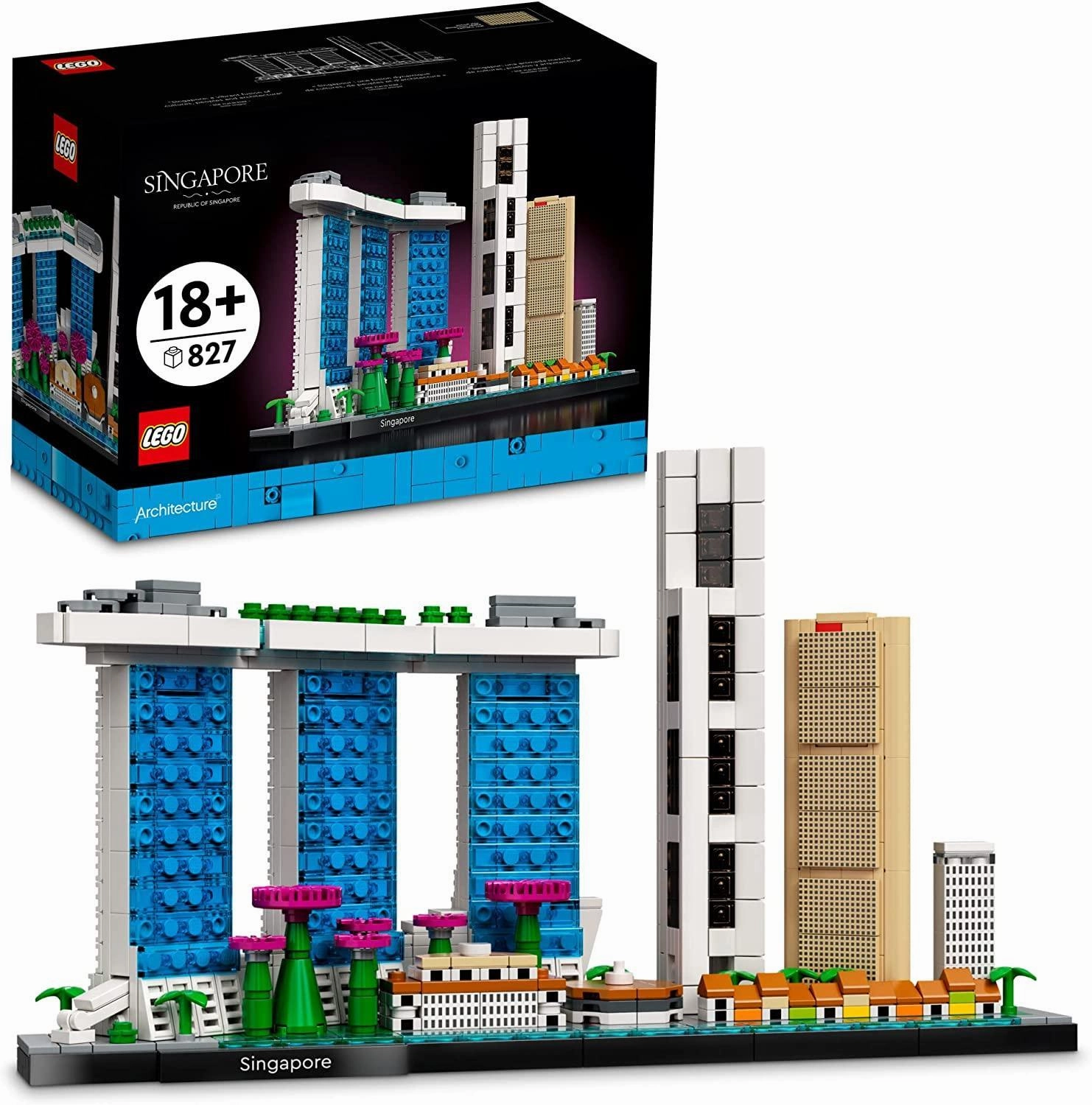 Action Toy Ceiling Hung LEGO ARCHITECTURE 21057 Skyline Collection: Singapore