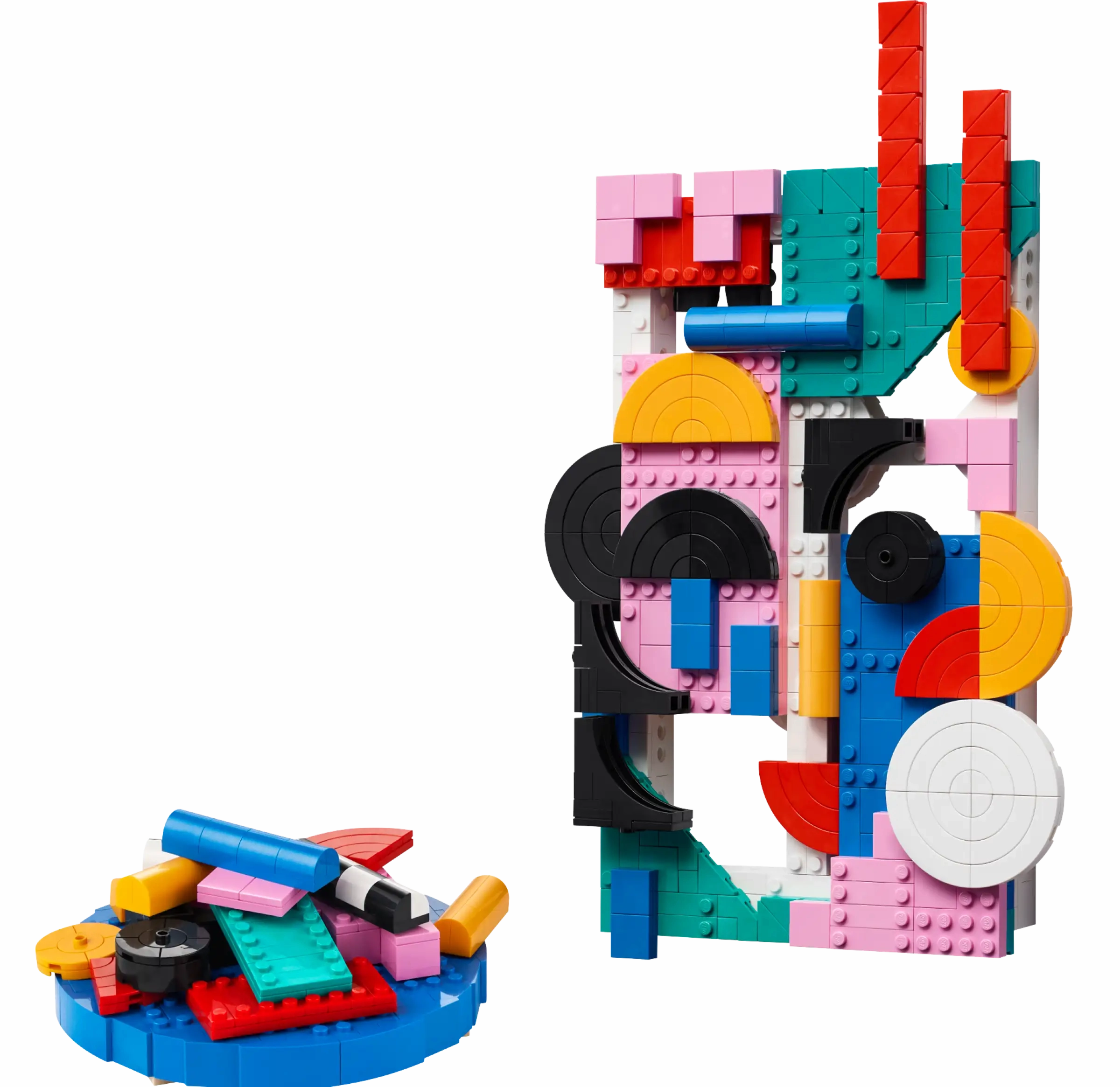 Photo Opportunity Felt Toy LEGO ART 31210 Modern Art