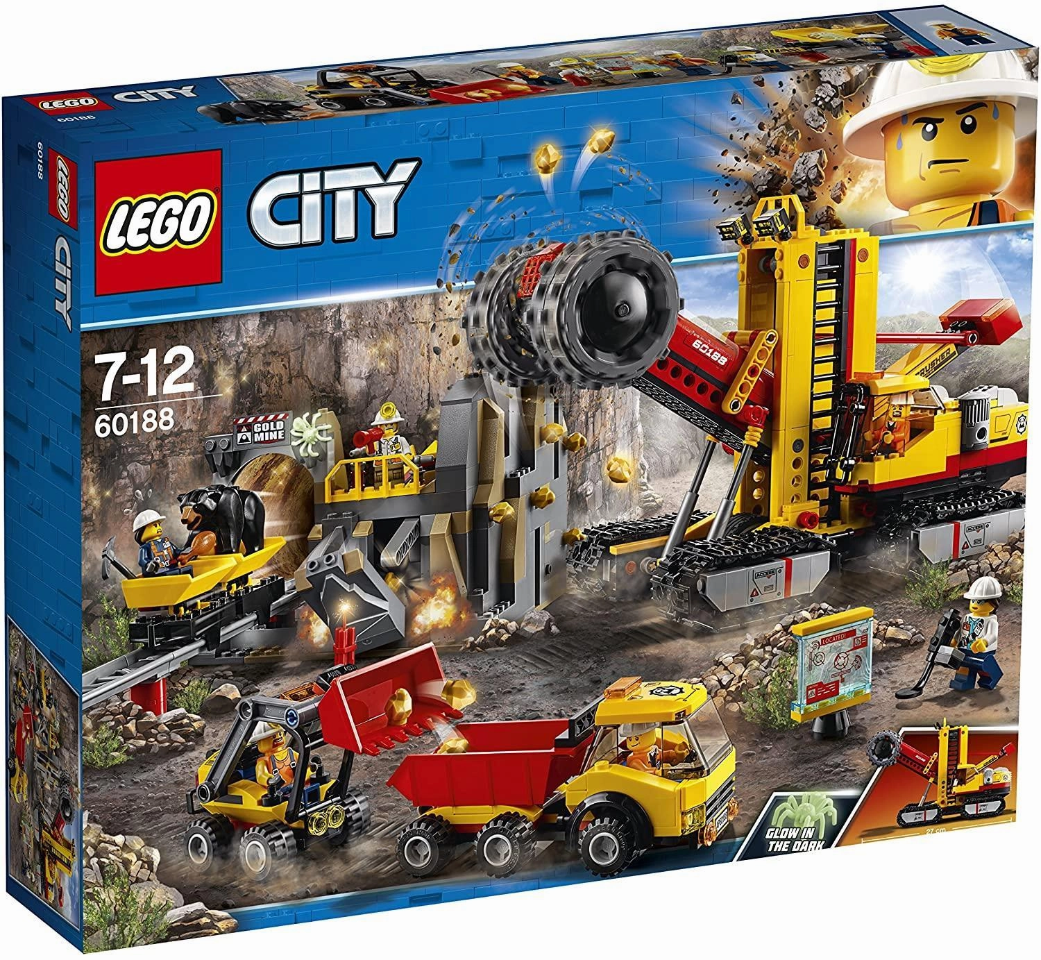Collectible Hero Casual Fan LEGO CITY 60188 Mining Experts Site Building Set