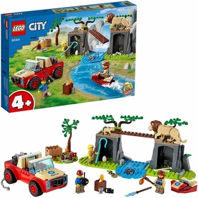 LEGO CITY 60301 Wildlife Rescue Off-Roader Collectors Toy