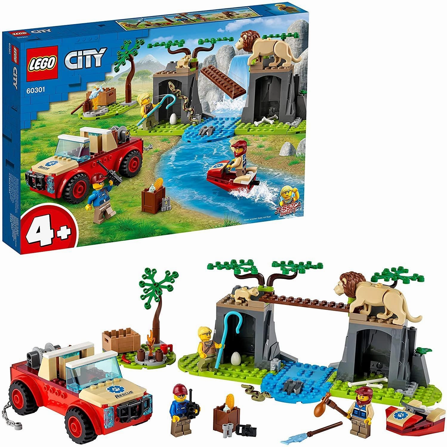 Gaming Hero LEGO CITY 60301 Wildlife Rescue Off-Roader