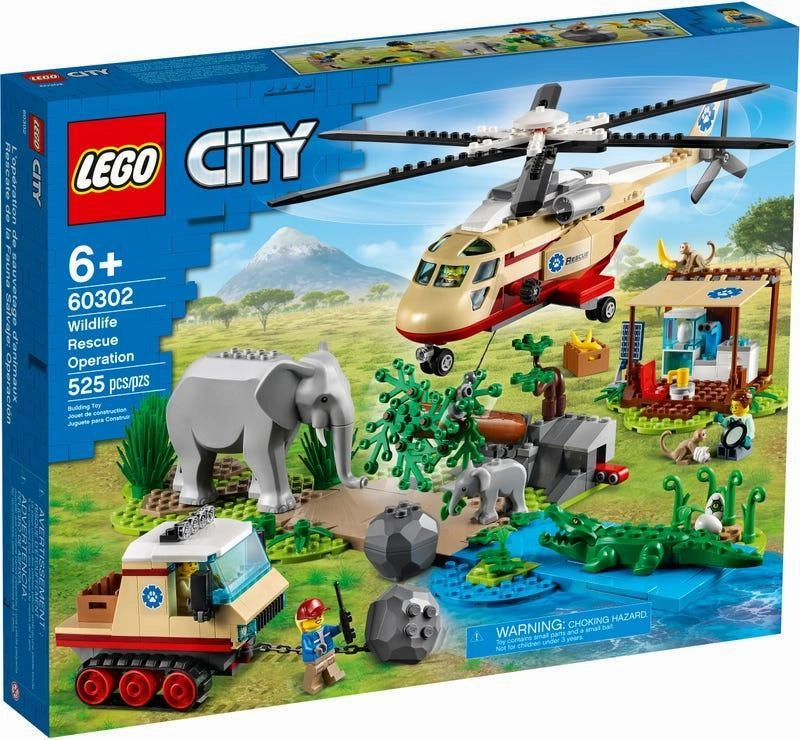 LEGO CITY 60302 Wildlife Rescue Operation Family Heirloom