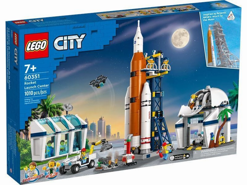 LEGO CITY 60351 Rocket Launch Centre Baroque Figure