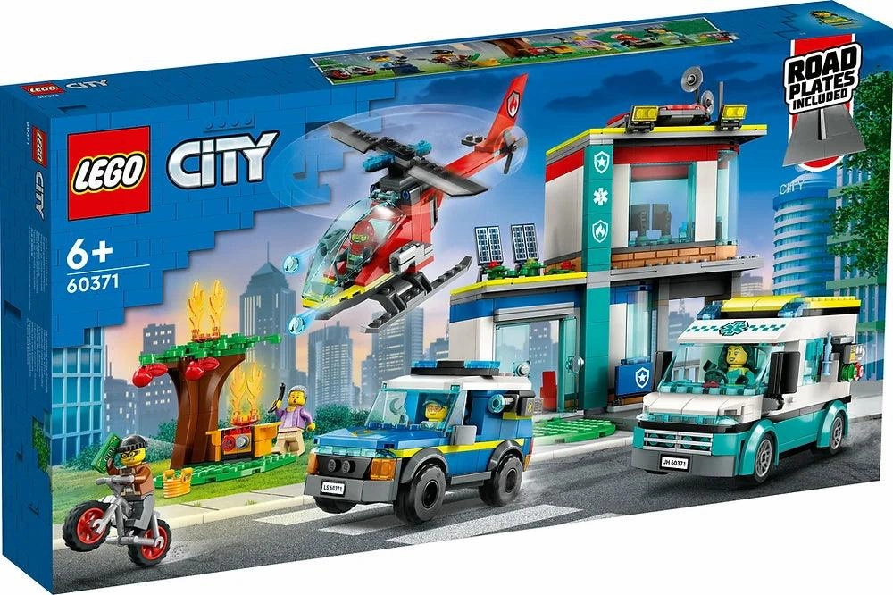 Digital Sculpt Licensed Product LEGO CITY 60371 Emergency Vehicles HQ