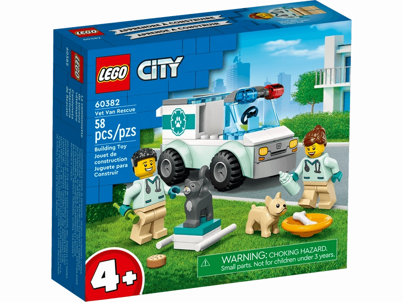 LEGO CITY 60382 Vet Van Rescue Digital Art Virtual Good