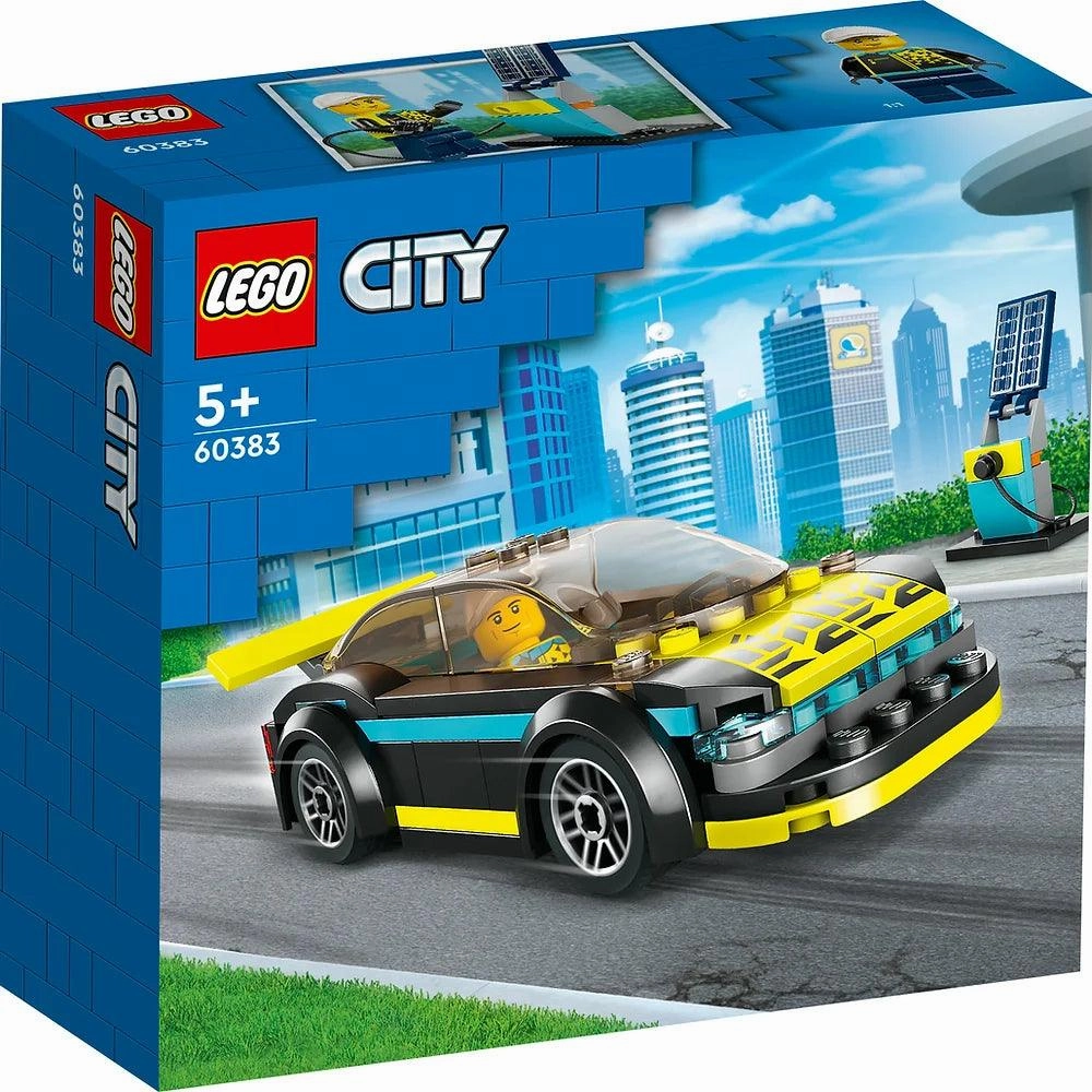 LEGO CITY 60383 Electric Sports Car Craft Project