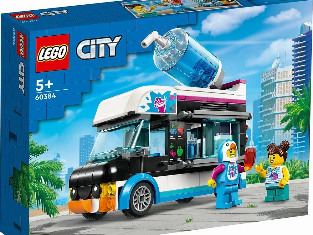 LEGO CITY 60384 Penguin Slushy Van Family friendly