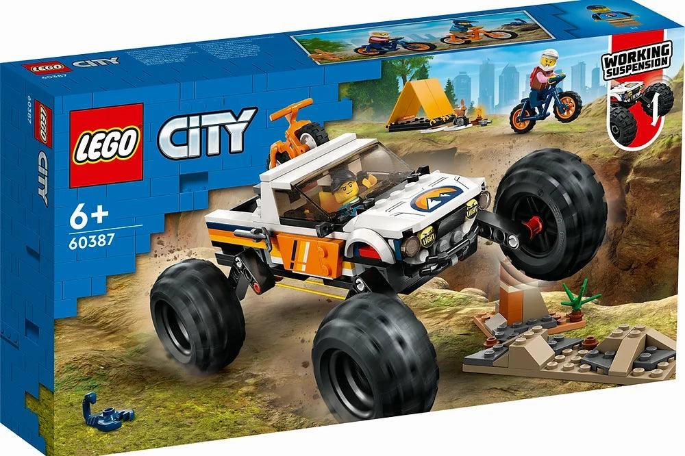 LEGO CITY 60387 4x4 Off-Roader Adventures Pewter Figure