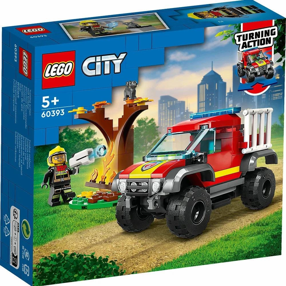 Fantasy Elf LEGO CITY 60393 4x4 Fire Truck Rescue