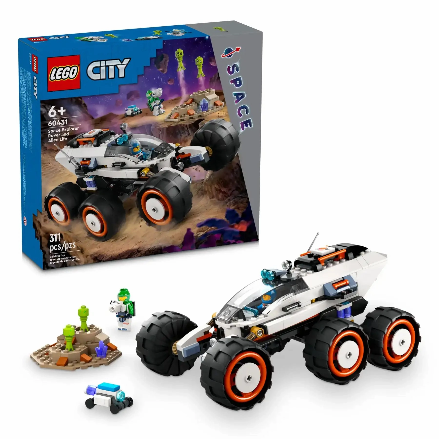 Asian Zen LEGO CITY 60431 Space Explorer Rover and Alien Life