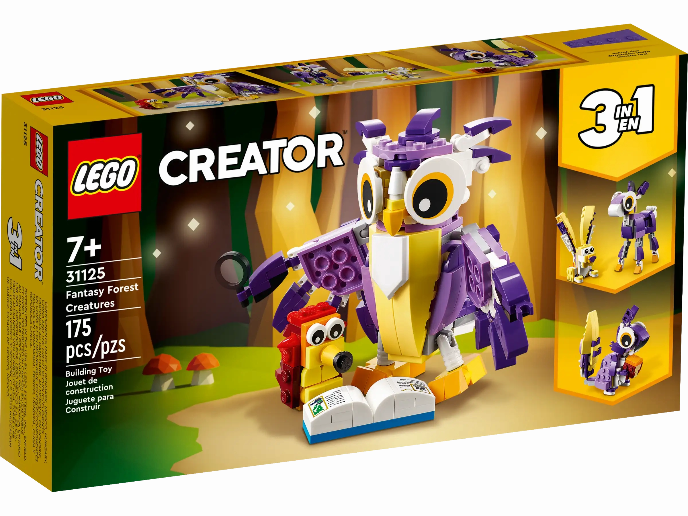 LEGO CREATOR 31125 Fantasy Forest Creatures Special Color