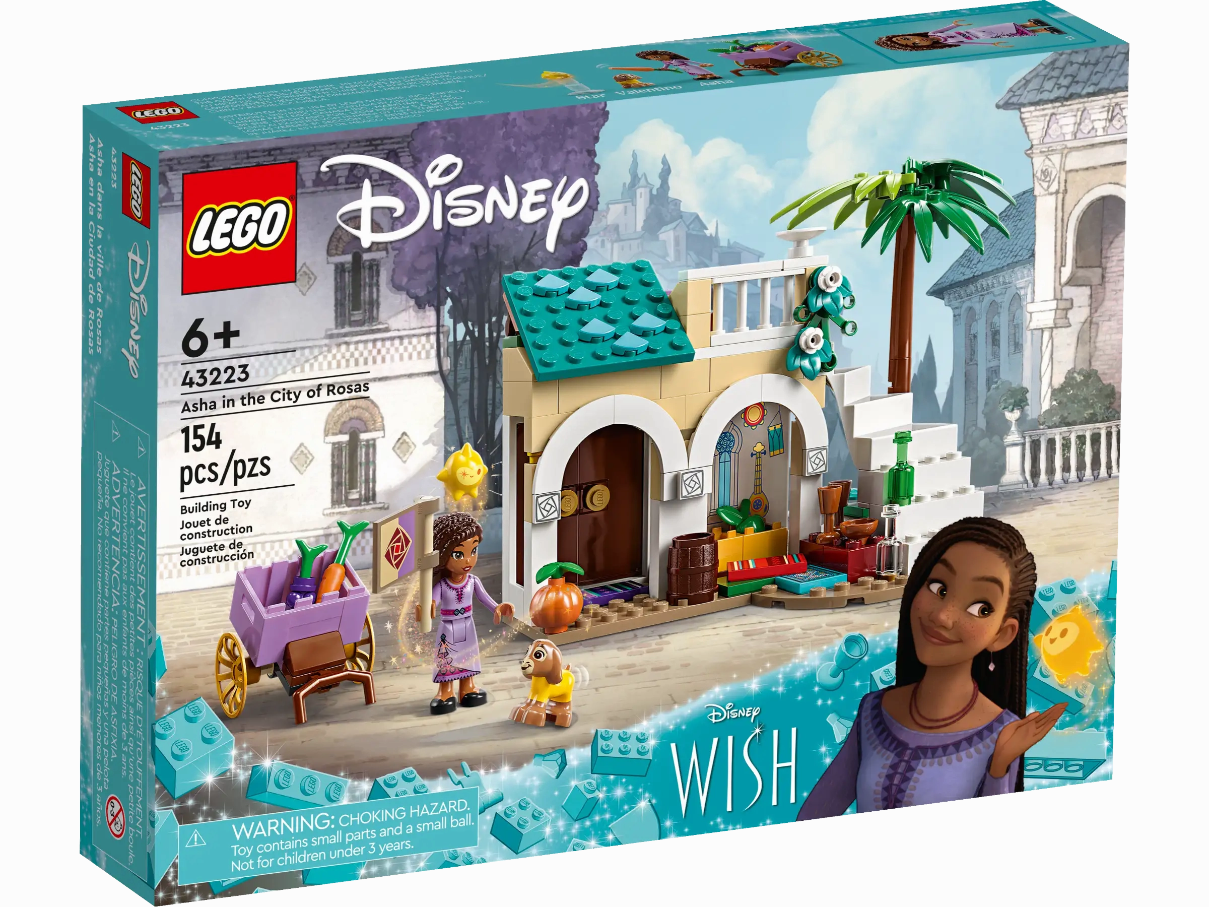 Toy Line National Treasure LEGO DISNEY 43223 Asha in the City of Rosas