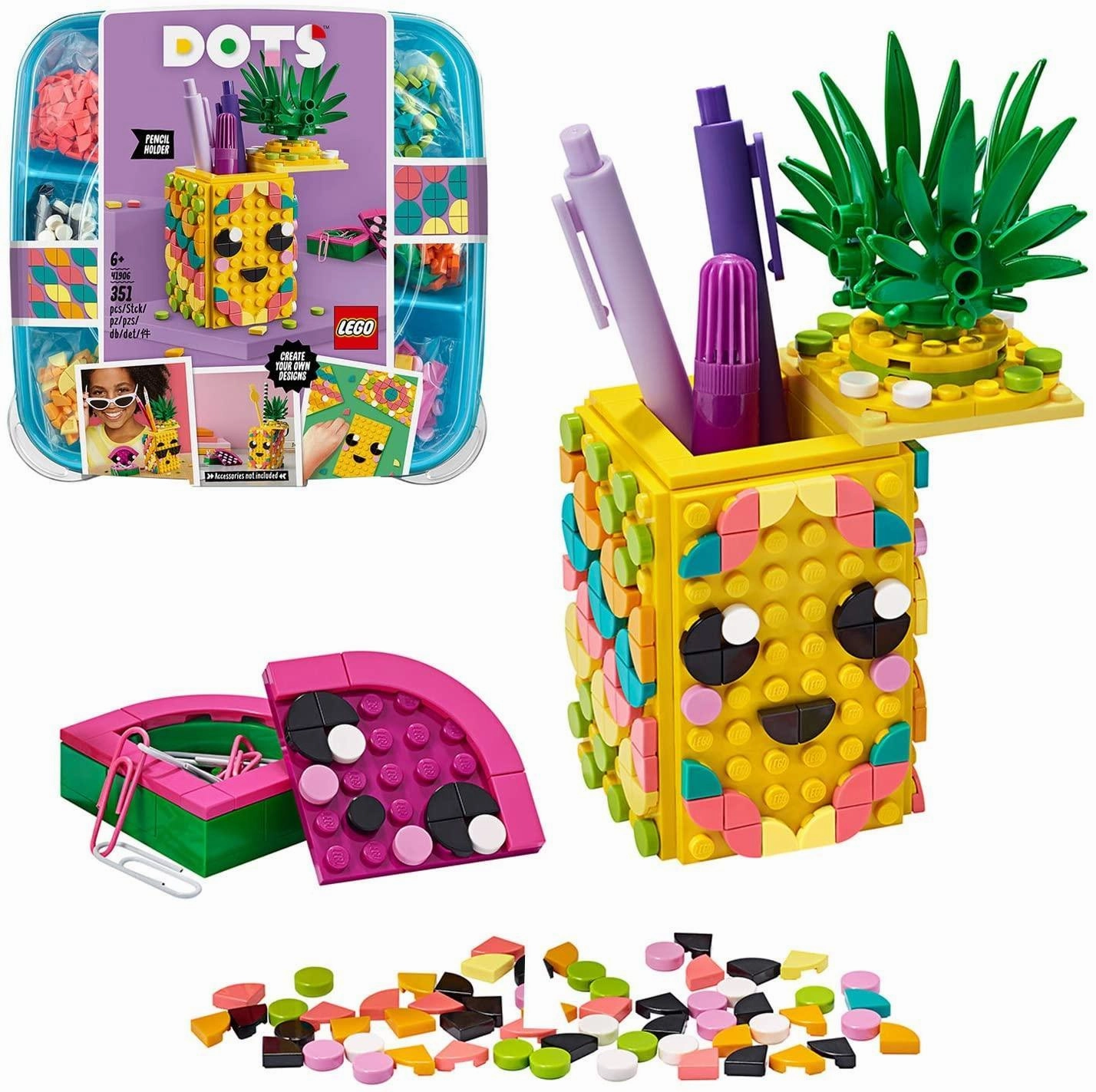 Fast shipping Worldwide Delivery LEGO DOTS 41906 Pineapple Pencil Holder