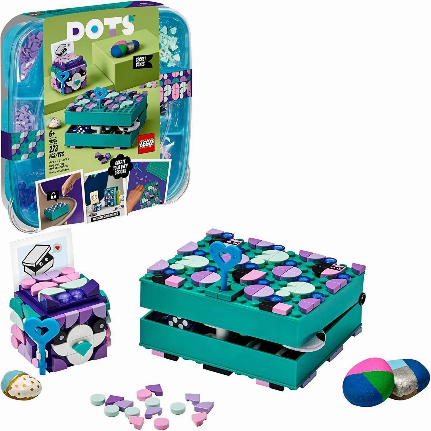 Specialist Shop Stylized Art LEGO DOTS 41925 Secret Boxes