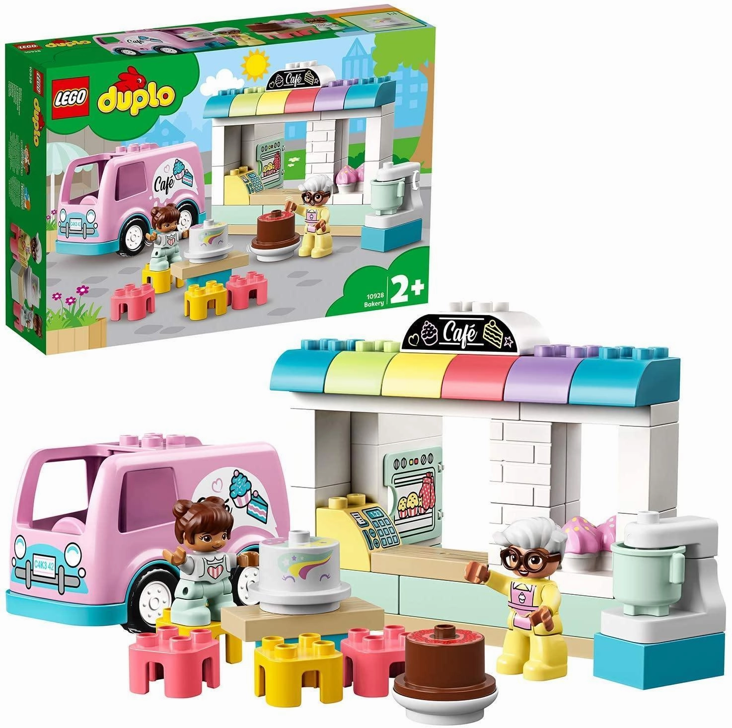 LEGO DUPLO 10928 Town Bakery Glow In Dark
