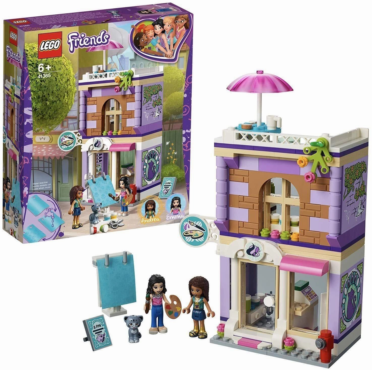 Pirate Model LEGO FRIENDS 41365 Emma's Art Studio Playset