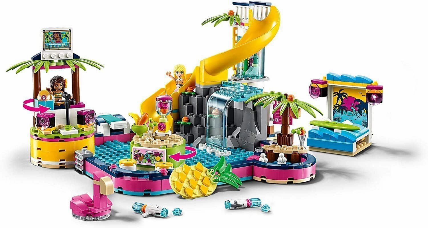 Personal Treasure Super Deformed LEGO FRIENDS 41374 Andrea??s Pool Party