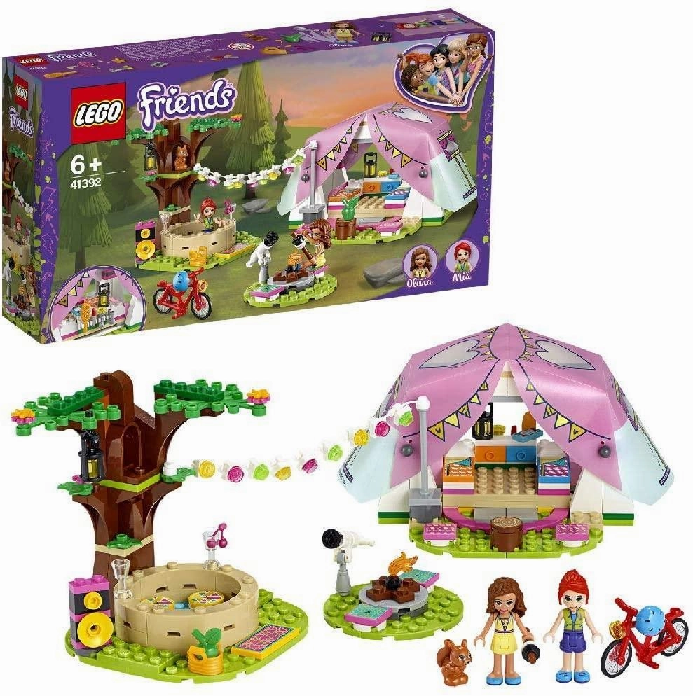 LEGO FRIENDS 41392 Nature Glamping Seasonal Favorite NFC Feature