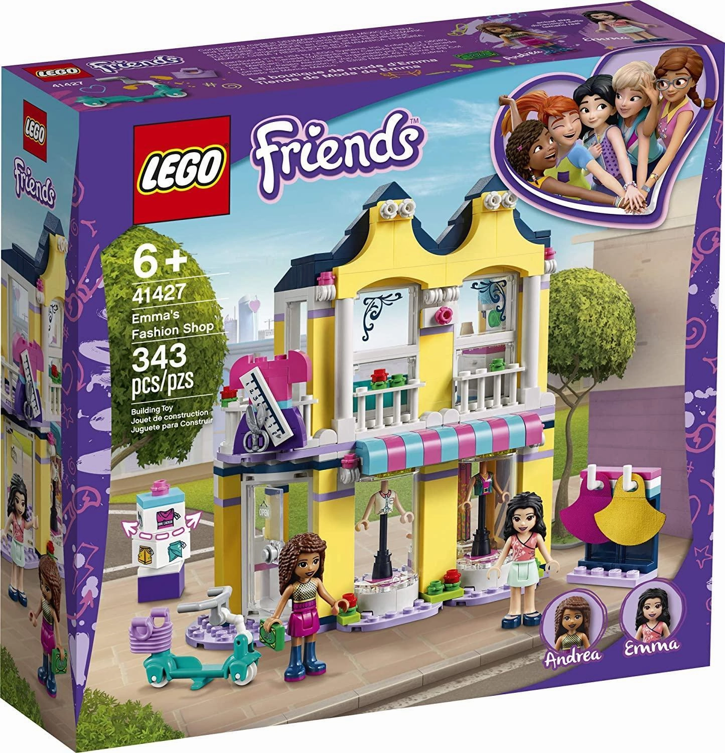 LEGO FRIENDS 41427 Emma's Fashion Shop Building Playset Studio Ghibli Tourist Memorabilia