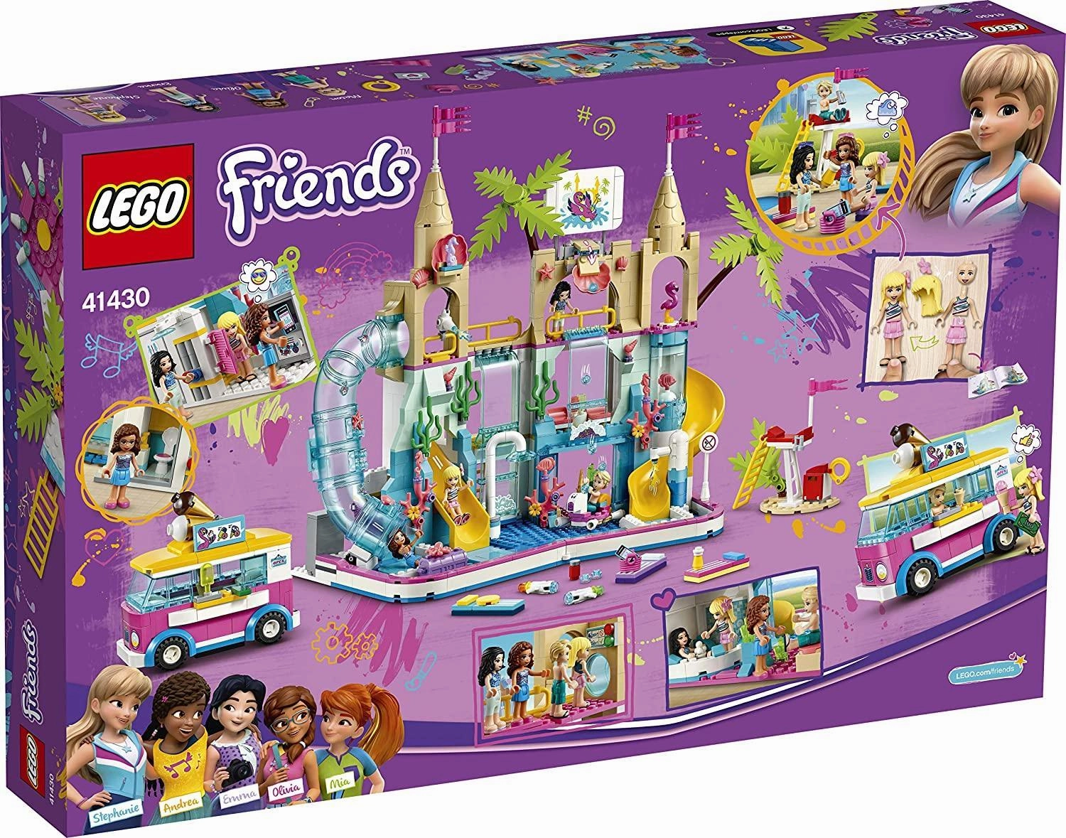 Appreciating Asset LEGO FRIENDS 41430 Summer Fun Water Park Building Playset