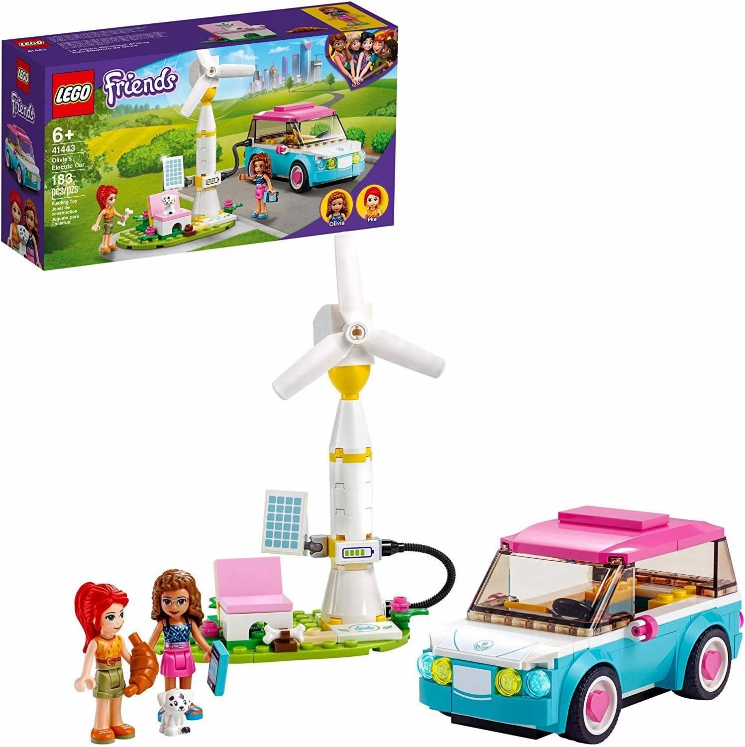 Brick and mortar Mythical Figure LEGO FRIENDS 41443 Olivia's Electric Car
