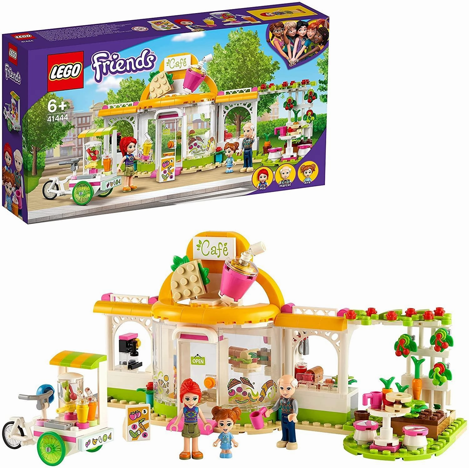 LEGO FRIENDS 41444 Heartlake City Organic Caf?? Playset Kids Room Creature Model
