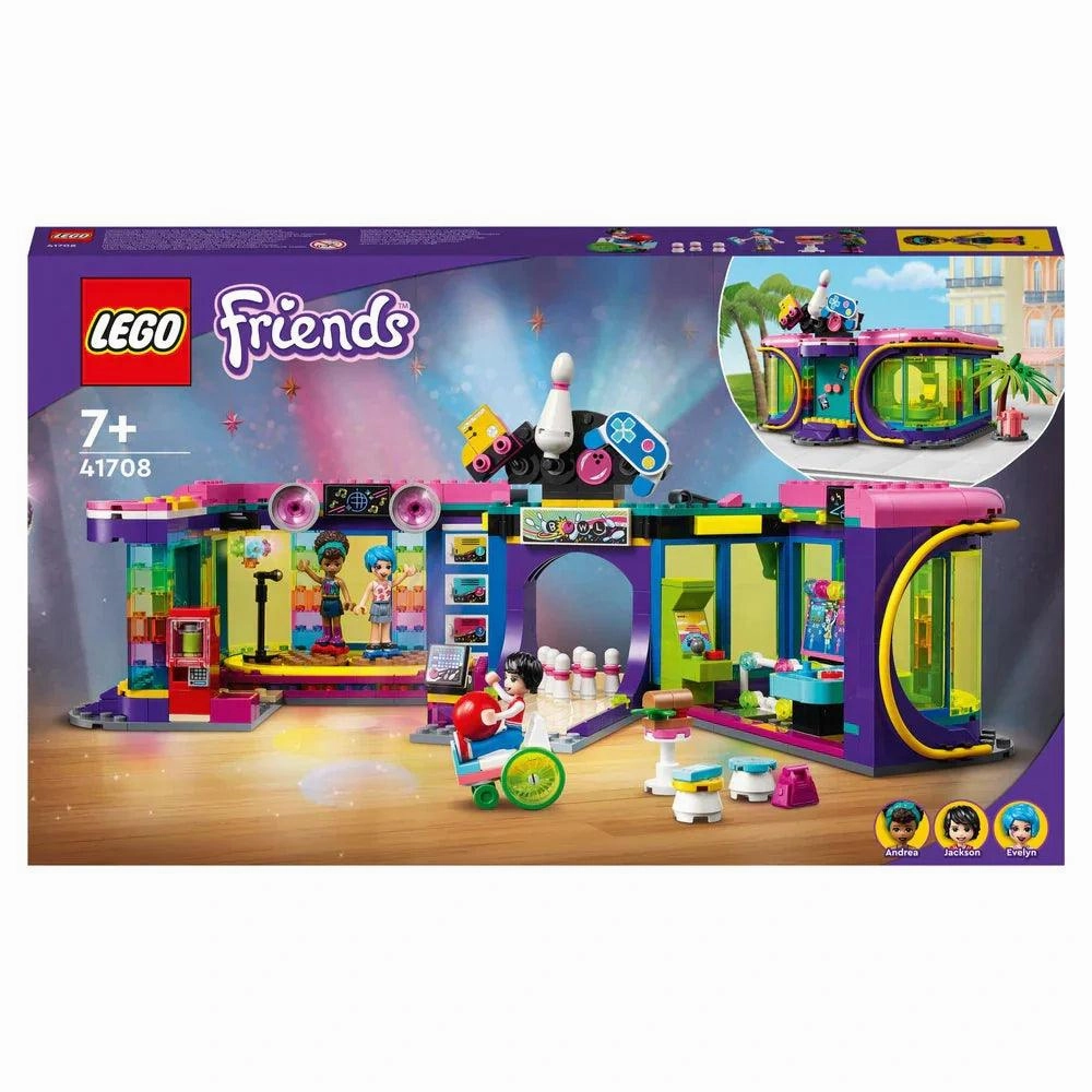 Passionate Pursuit Multi Pose LEGO FRIENDS 41708 Roller Disco Arcade Set with Andrea